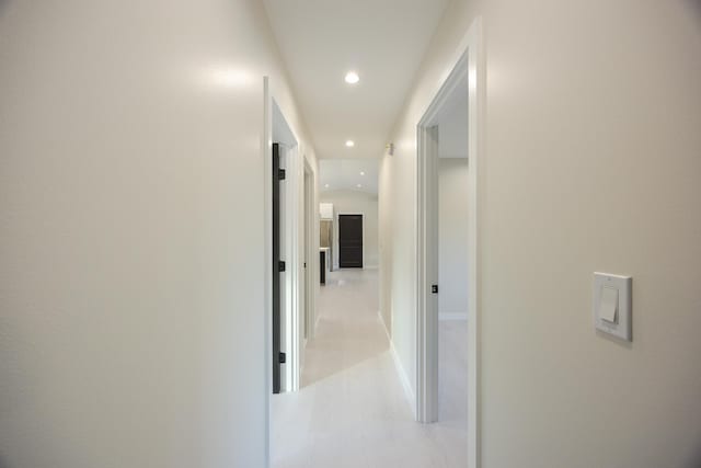 16-2100 Silveroak Dr, Pahoa, HI 96778 - hallway with recessed lighting and baseboards