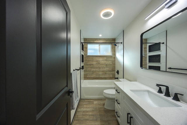 16-2100 Silveroak Dr, Pahoa, HI 96778 - full bath with vanity, washtub / shower combination, and toilet