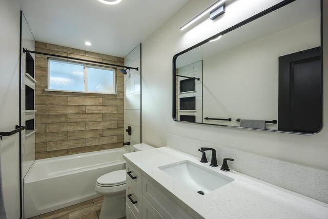 16-2100 Silveroak Dr, Pahoa, HI 96778 - full bath featuring shower / bathtub combination, vanity, and toilet