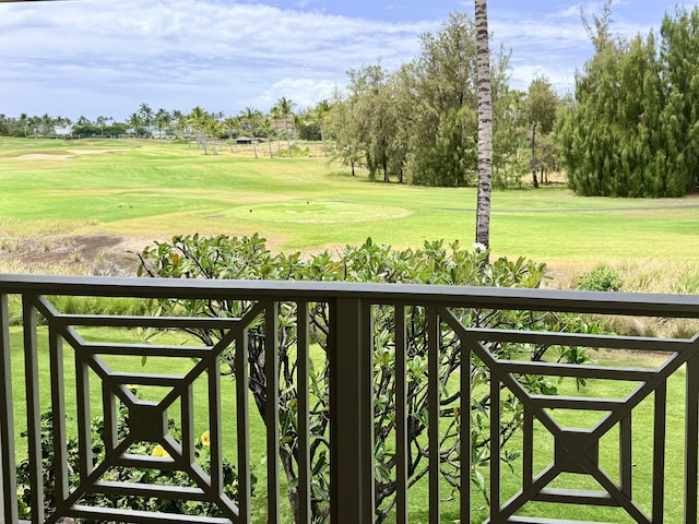 68-180 Waikoloa Beach Dr Unit P4, Waikoloa, HI 96738 - balcony with view of golf course