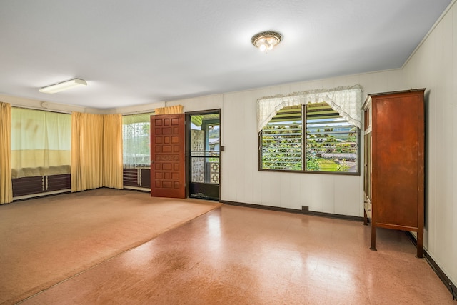 2492 Kino Rd, Kalaheo, HI 96741 - spare room with baseboards