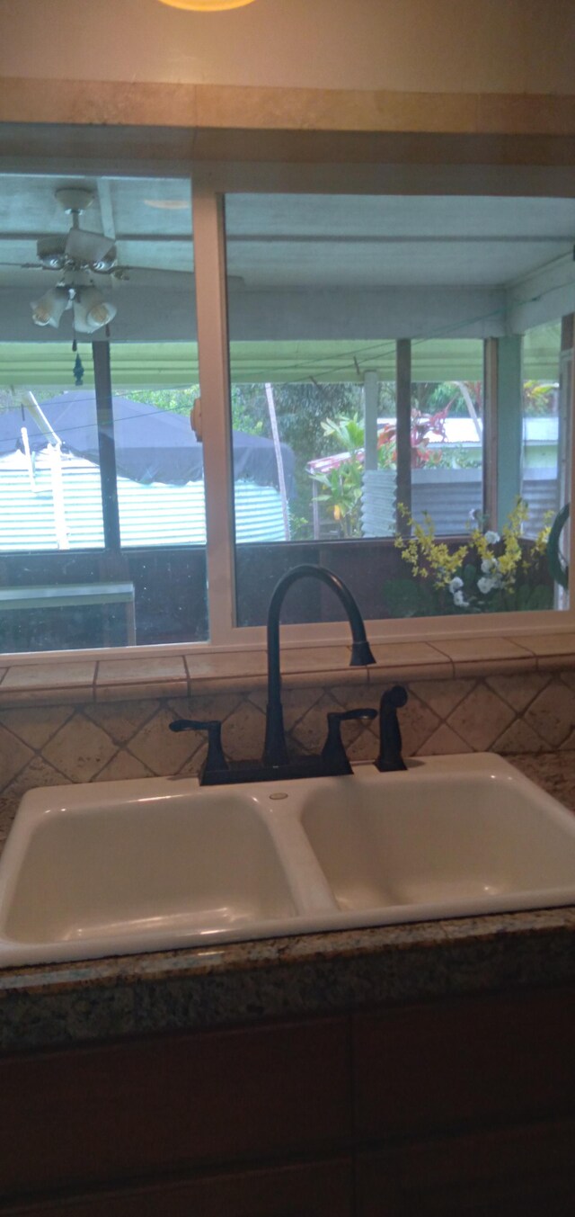 14-3431 Seadrift Rd, Pahoa, HI 96778 - kitchen view of a sink