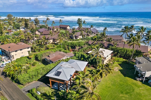 5-7084 Kuhio Hwy, Hanalei, HI 96714 - aerial perspective of suburban area with a nearby body of water