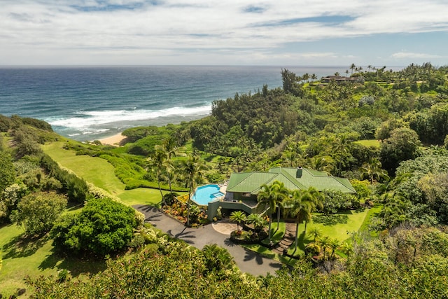 4228-L Waiakalua St Unit B & C, Kilauea, HI 96754 - drone / aerial view of a nearby body of water