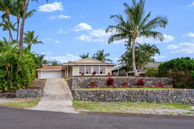 68-1884 Kaupapa Pl, Waikoloa, HI 96738 - ranch-style home featuring driveway, an attached garage, and stucco siding
