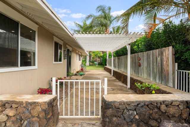 68-1884 Kaupapa Pl, Waikoloa, HI 96738 - view of patio with a pergola