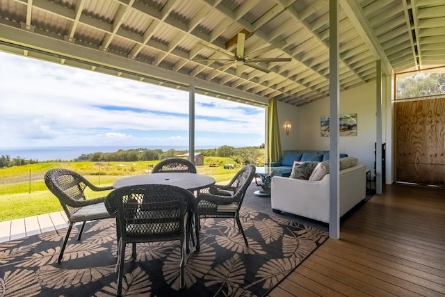 32-491 Piha Kahuku Rd, Ninole, HI 96773 - view of sunroom / solarium