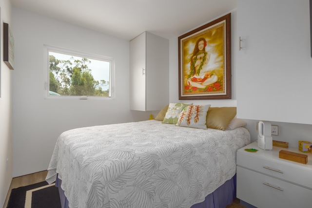 32-491 Piha Kahuku Rd, Ninole, HI 96773 - bedroom with wood finished floors