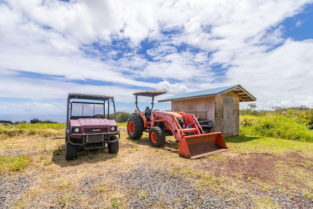 32-491 Piha Kahuku Rd, Ninole, HI 96773 - view of outbuilding featuring a detached carport