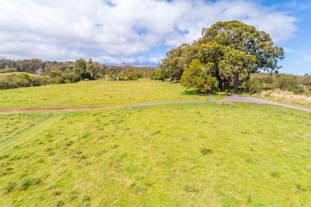 32-491 Piha Kahuku Rd, Ninole, HI 96773 - view of green lawn featuring a view of countryside