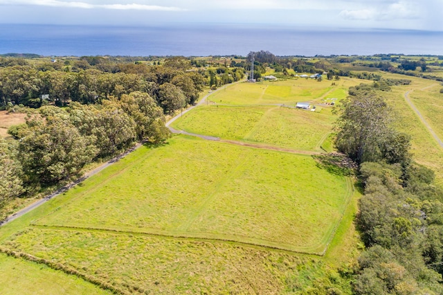 32-491 Piha Kahuku Rd, Ninole, HI 96773 - aerial view of sparsely populated area featuring a large body of water