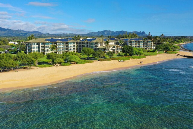 4-820 Kuhio Hwy Unit C106, Kapaa, HI 96746 - aerial view of expansive beach