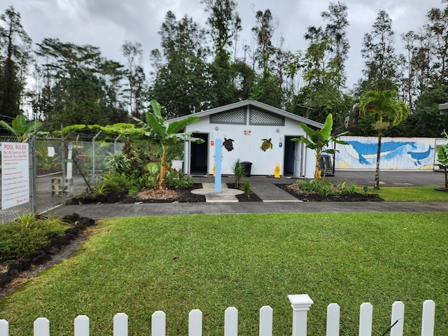 14-3449 Mauna Kea Rd, Pahoa, HI 96778 - view of ranch-style house