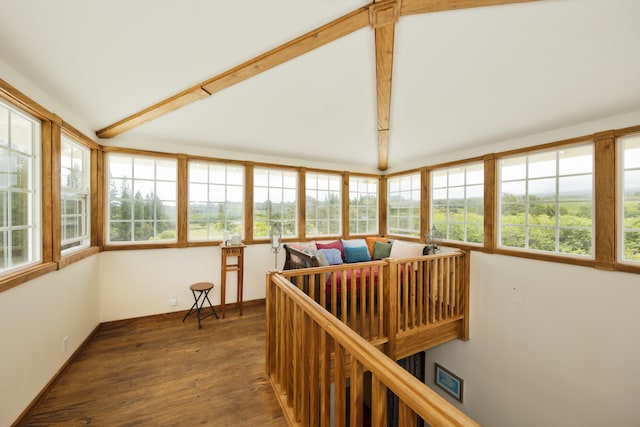 94-2152 S Point Rd, Naalehu, HI 96772 - sunroom featuring wood finished floors, healthy amount of natural light, and baseboards