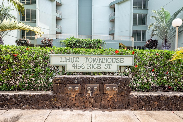 4156 Rice St Unit 411, Lihue, HI 96766 - view of community sign