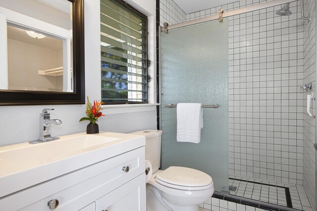 2750 Milo Hae Lp, Koloa, HI 96756 - bathroom with a shower stall, vanity, and toilet