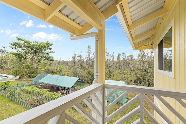 16-1580 39th Ave, Kurtistown, HI 96760 - view of balcony