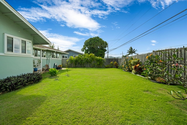 5587 Kawaihau Rd, Kapaa, HI 96746 - view of yard
