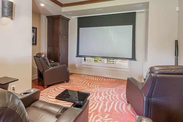 3661 Papalina Rd Unit A, Kalaheo, HI 96741 - cinema room featuring recessed lighting and baseboards