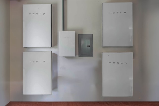 3661 Papalina Rd Unit A, Kalaheo, HI 96741 - detailed view of wall-mounted power storage and electric panel