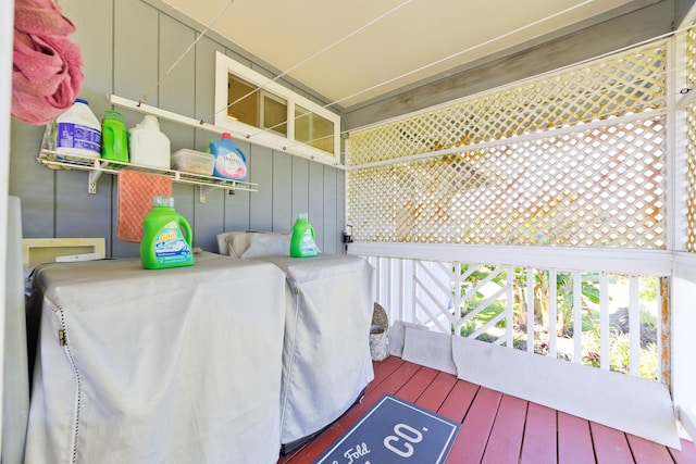 12-7042 Wehelauniu St, Pahoa, HI 96778 - view of wooden terrace