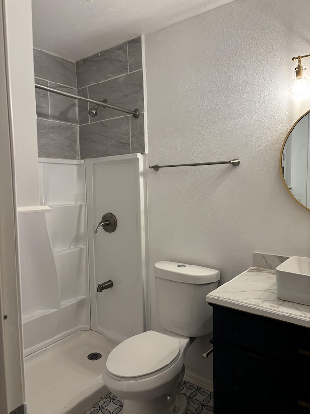 16-2157 Emerald Dr, Pahoa, HI 96778 - full bathroom featuring a stall shower and vanity