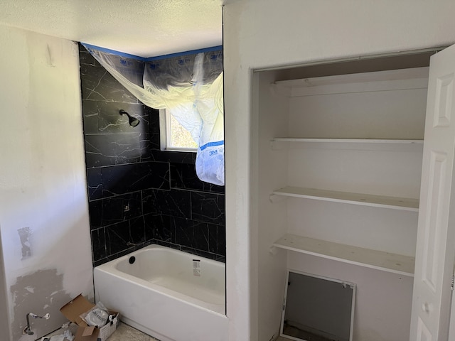 13-3436 Alapai St, Pahoa, HI 96778 - full bath with bathtub / shower combination and a textured ceiling