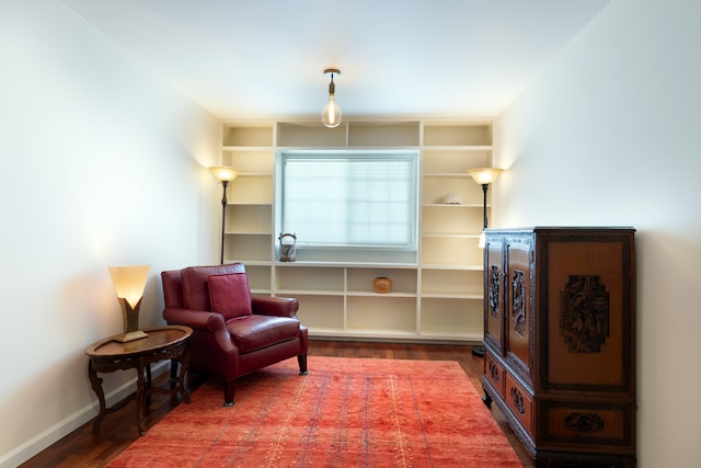 67-1272 Laikealoha St, Kamuela, HI 96743 - sitting room with wood finished floors and baseboards