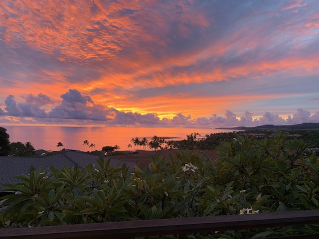 2321 Hoohu Rd, Koloa, HI 96756 - view of mountain background with a large body of water