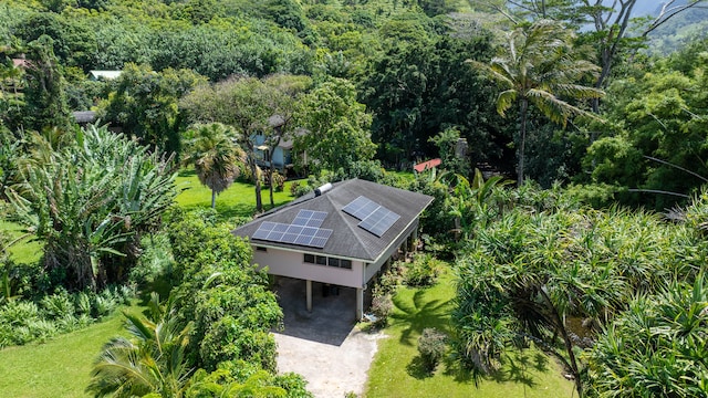 5-6691 Kuhio Hwy, Hanalei, HI 96714 - aerial view of property and surrounding area