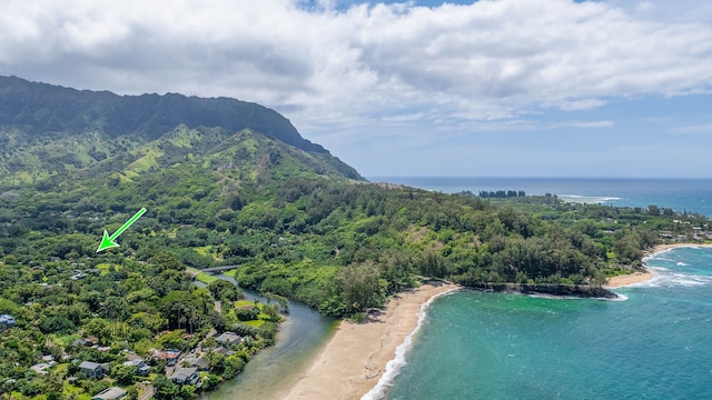 5-6691 Kuhio Hwy, Hanalei, HI 96714 - aerial view of a large body of water
