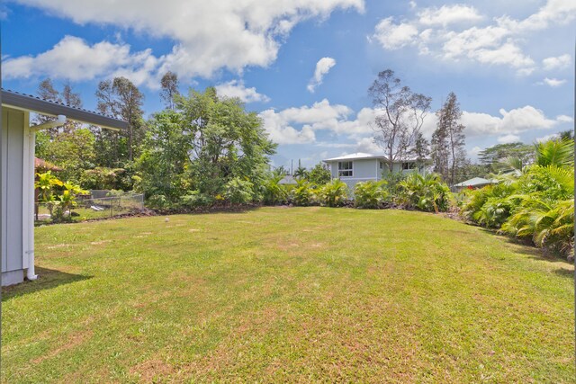 15-2804 Maikoiko St, Pahoa, HI 96778 - view of yard