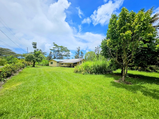 13-3403 Kumakahi St, Pahoa, HI 96778 - view of grassy yard