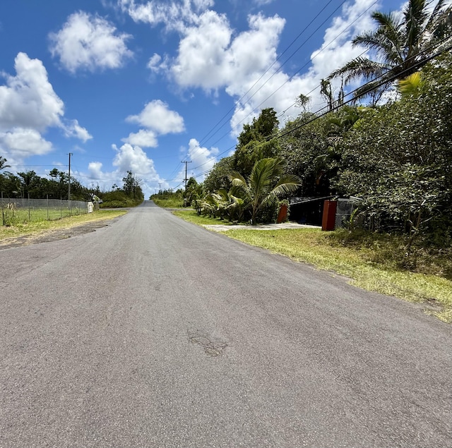 16-233 Orchid Land Dr, Keaau, HI 96749 - view of asphalt road
