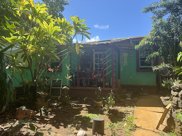 5987 Puka St, Kapaa, HI 96746 - view of rear view of house