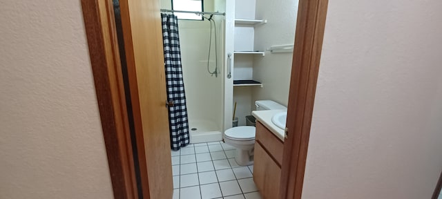16-1397 35th Ave, Keaau, HI 96749 - full bathroom featuring a textured wall, toilet, a shower stall, tile patterned flooring, and vanity