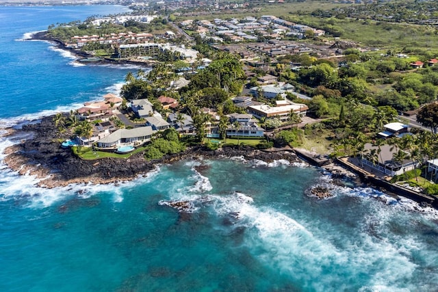 75-6150 Alii Dr Unit 7, Kailua-Kona, HI 96740 - aerial view of residential area featuring a nearby body of water