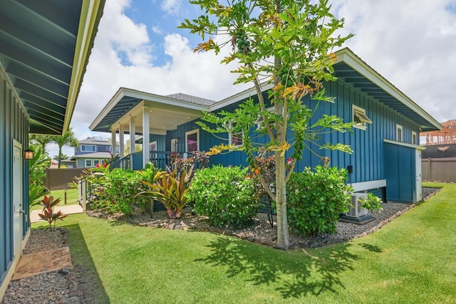 2650 Halalu St, Koloa, HI 96756 - view of side of property featuring board and batten siding
