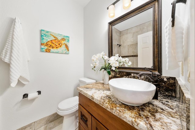 73-4566 Kukuki St, Kailua-Kona, HI 96740 - bathroom with vanity and tiled shower