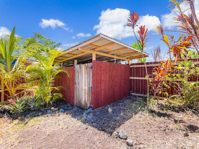 12-7038 Kehauopuna St, Pahoa, HI 96778 - view of outdoor structure