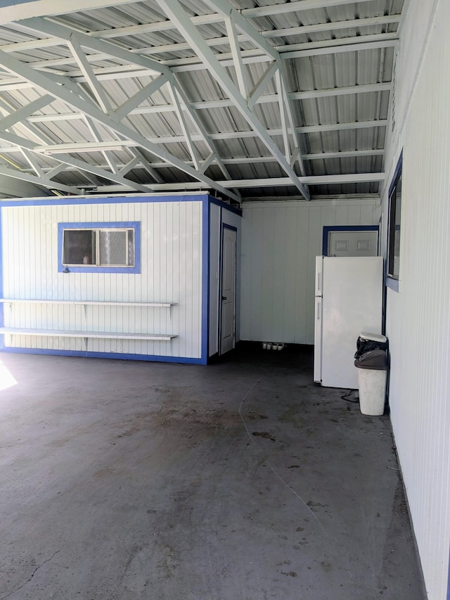 15-2714 Nenue St, Pahoa, HI 96778 - garage featuring freestanding refrigerator