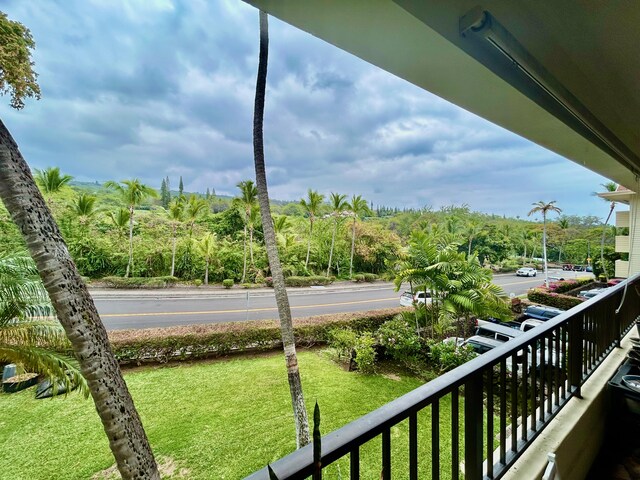 78-7100 Kamehameha Iii Rd Unit 306, Kailua-Kona, HI 96740 - view of balcony
