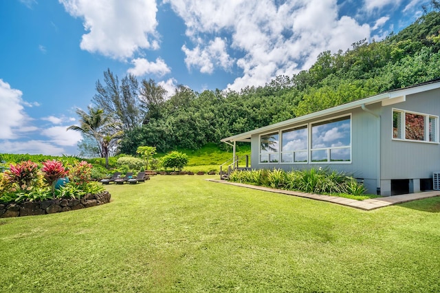 4059 Anini Rd, Kilauea, HI 96754 - view of grassy yard