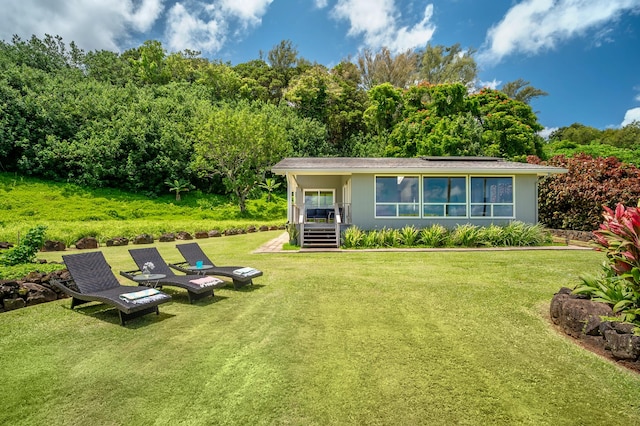 4059 Anini Rd, Kilauea, HI 96754 - view of green lawn