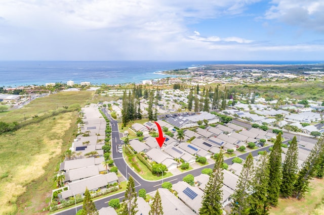 75-252 Nani Kailua Dr Unit 23, Kailua-Kona, HI 96740 - aerial perspective of suburban area with a large body of water