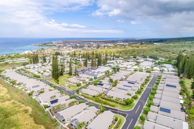 75-252 Nani Kailua Dr Unit 23, Kailua-Kona, HI 96740 - aerial view of property's location with nearby suburban area and a large body of water