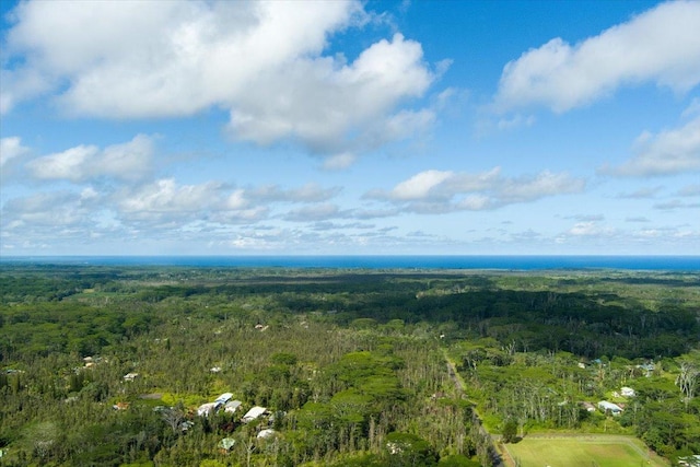 14-882 Kehau Rd, Pahoa, HI 96778 - aerial overview of property's location with a heavily wooded area