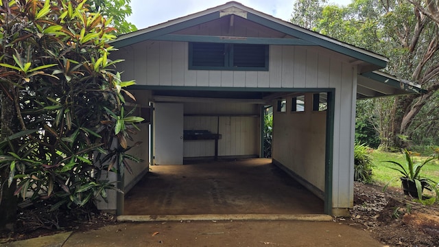 3215-C Wawae Rd, Kalaheo, HI 96741 - view of outbuilding with a carport