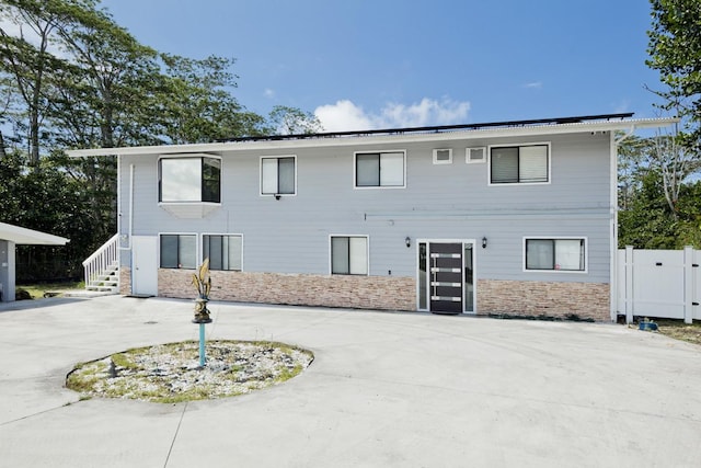 15-1925 4th Ave, Keaau, HI 96749 - view of front of home featuring stone siding