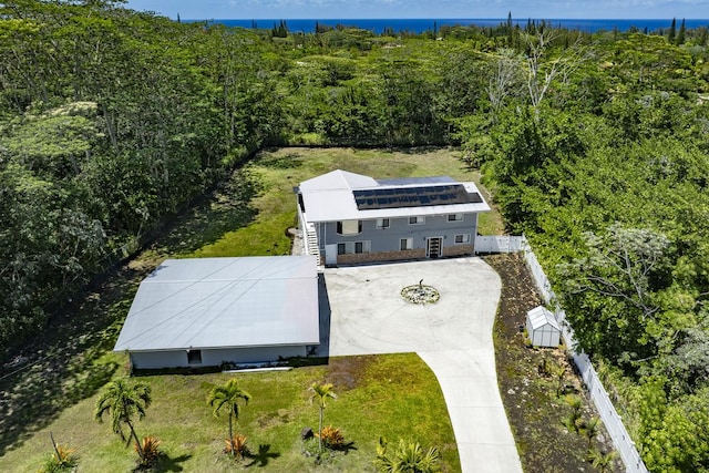 15-1925 4th Ave, Keaau, HI 96749 - view from above of property with a nearby body of water